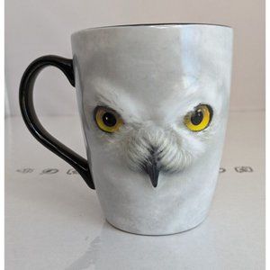 Harry Potter Hedwig Owl Coffee Mug Cup Hogwarts Ceramic White Universal Orlando